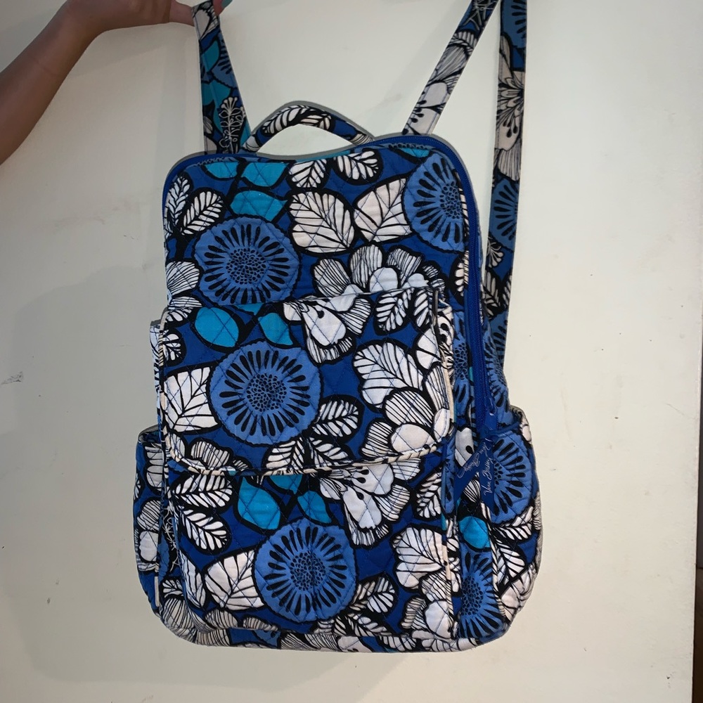 Vera Bradley Backpack with magnetic front pocket